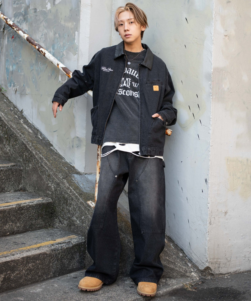 デニムブラックソノタ モデル：175cm L着用