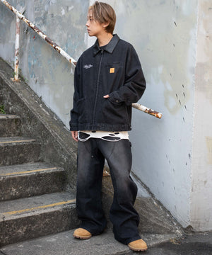 デニムブラックソノタ モデル：175cm L着用