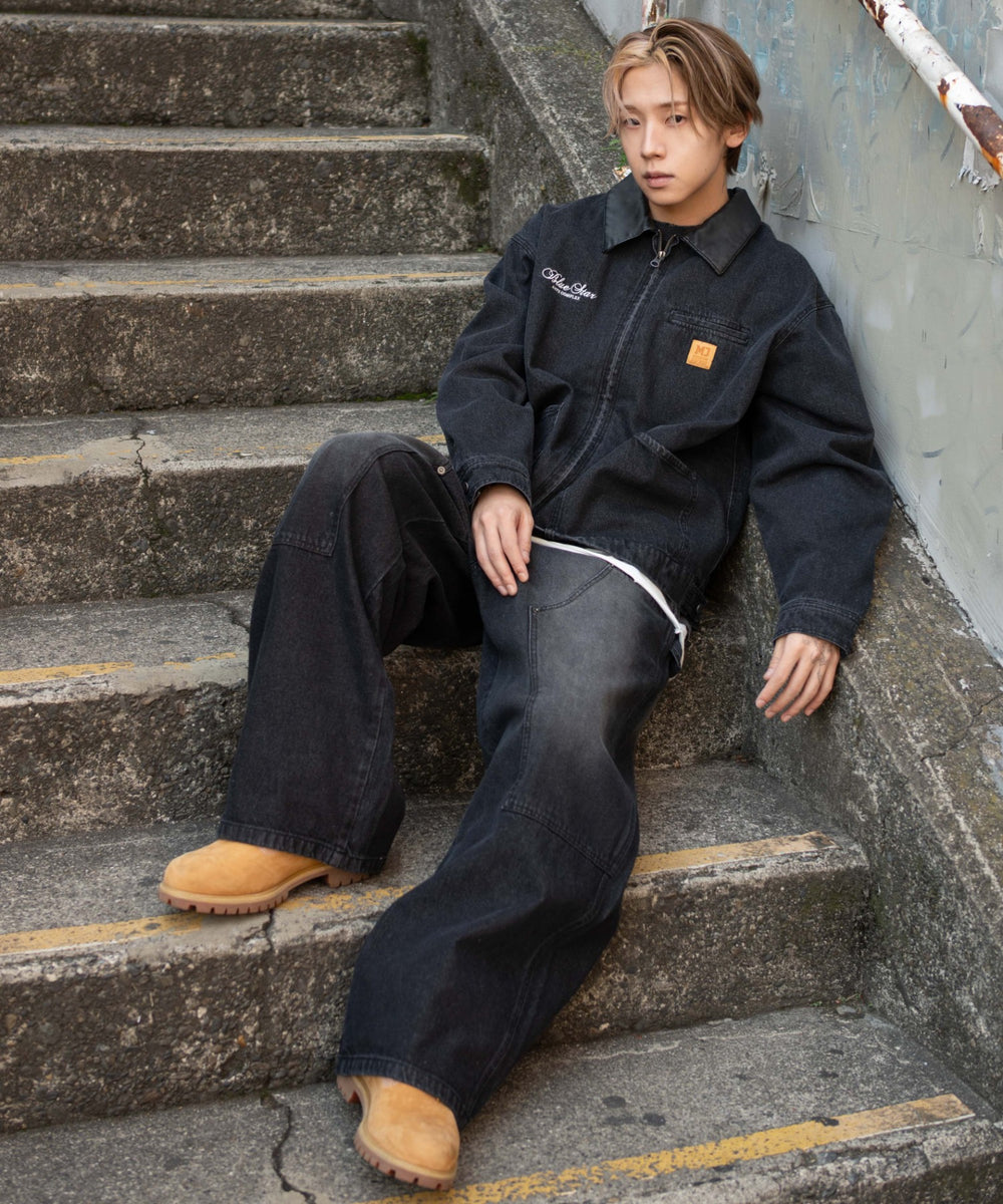 デニムブラックソノタ モデル：175cm L着用