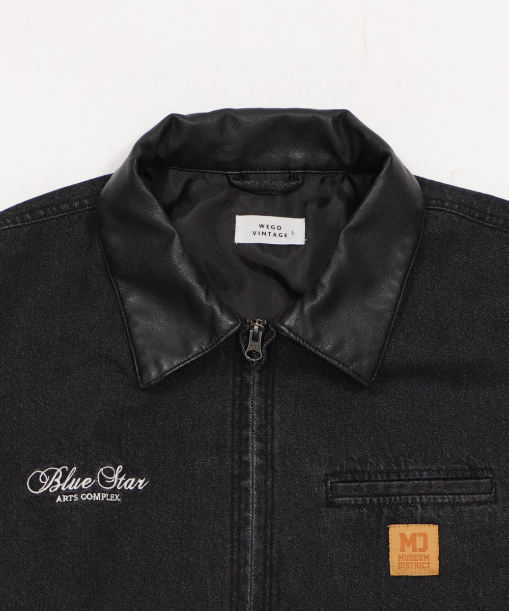 ワーカーズZIPデニムジャケット