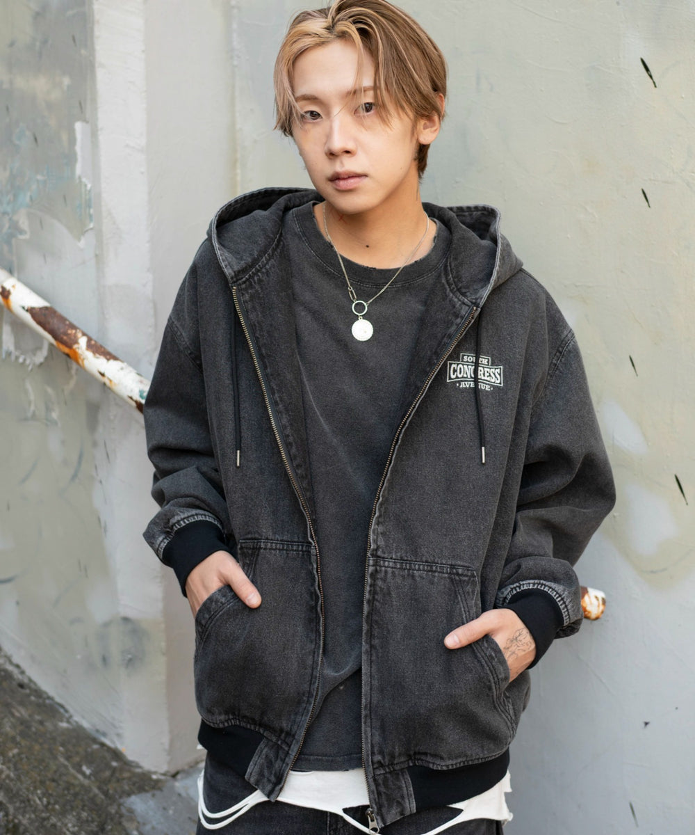 デニムブラックソノタ モデル：175cm L着用