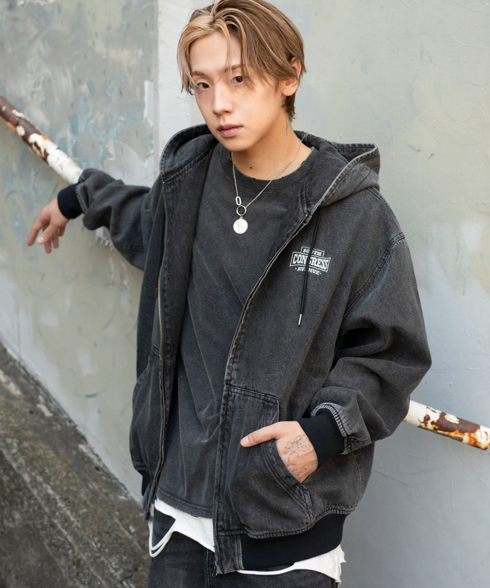 デニムブラックソノタ モデル：175cm L着用