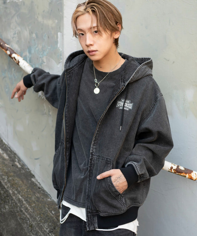 デニムブラックソノタ モデル：175cm L着用