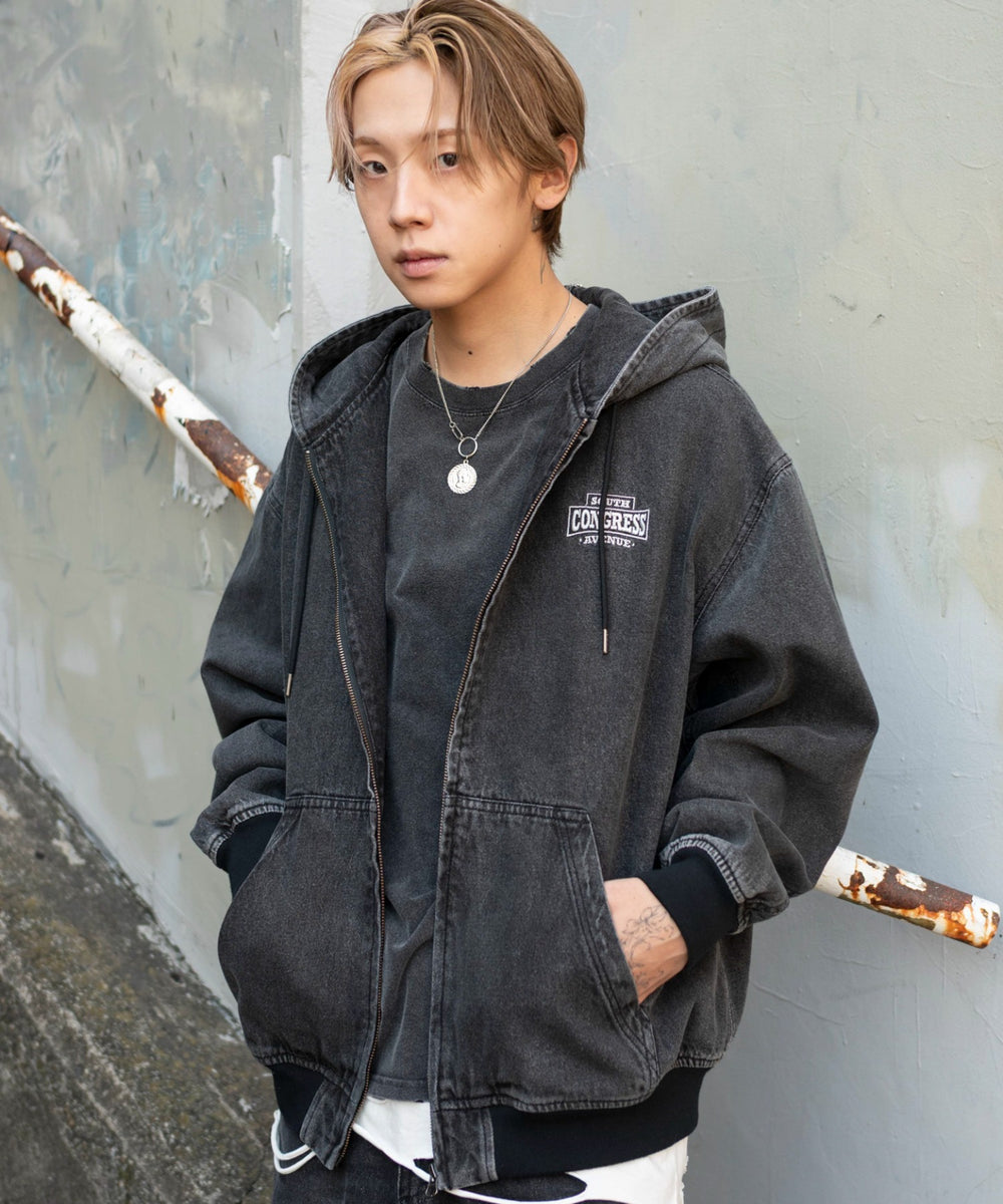 デニムブラックソノタ モデル：175cm L着用