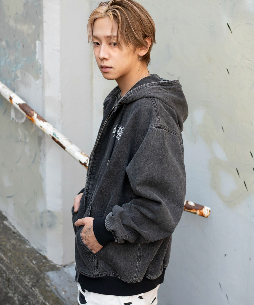 デニムブラックソノタ モデル：175cm L着用