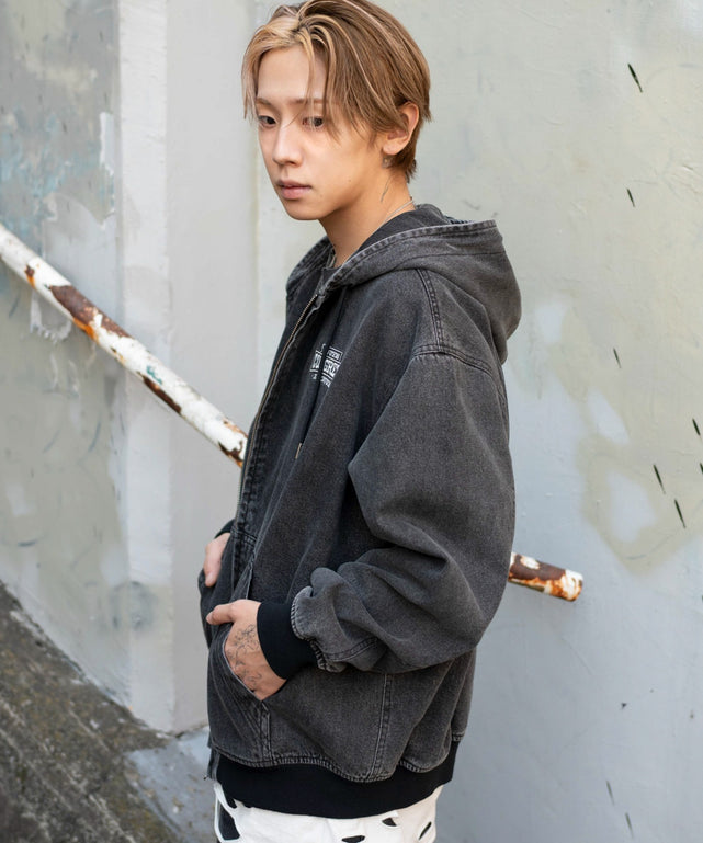 デニムブラックソノタ モデル：175cm L着用