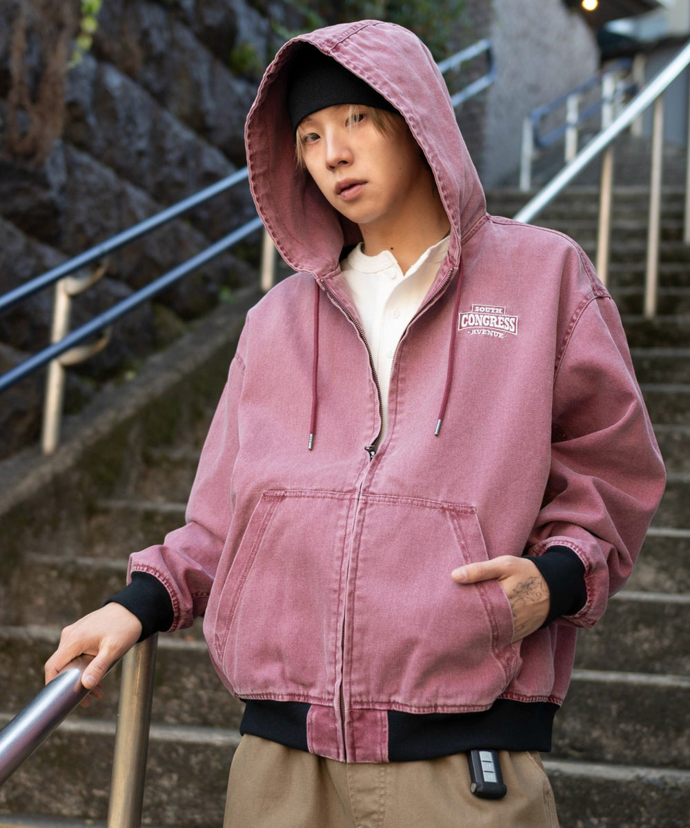 ピンク モデル：175cm L着用