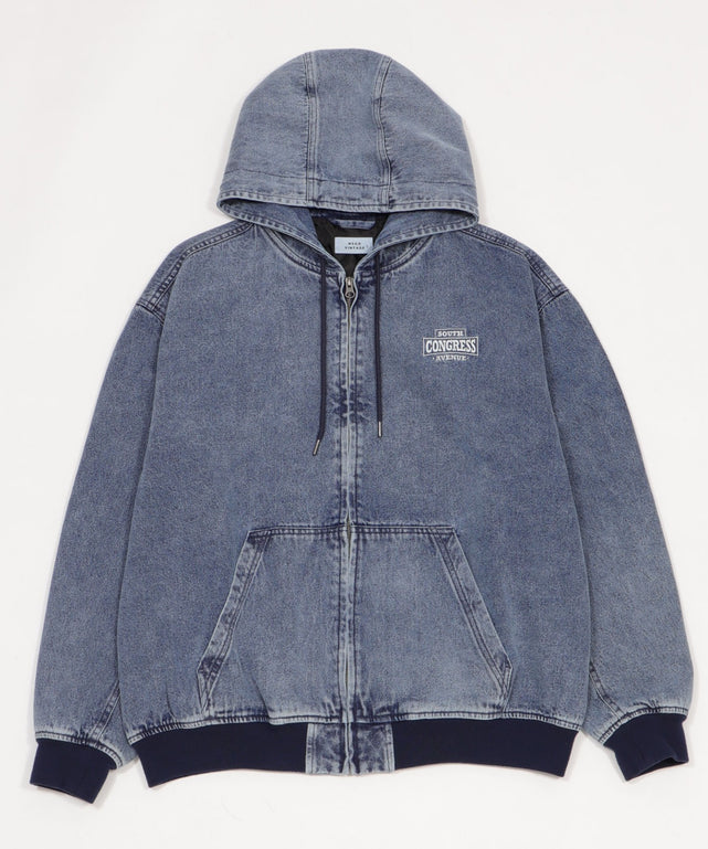 デニム中濃加工