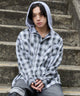 ブラックチェック1 モデル：175cm L着用