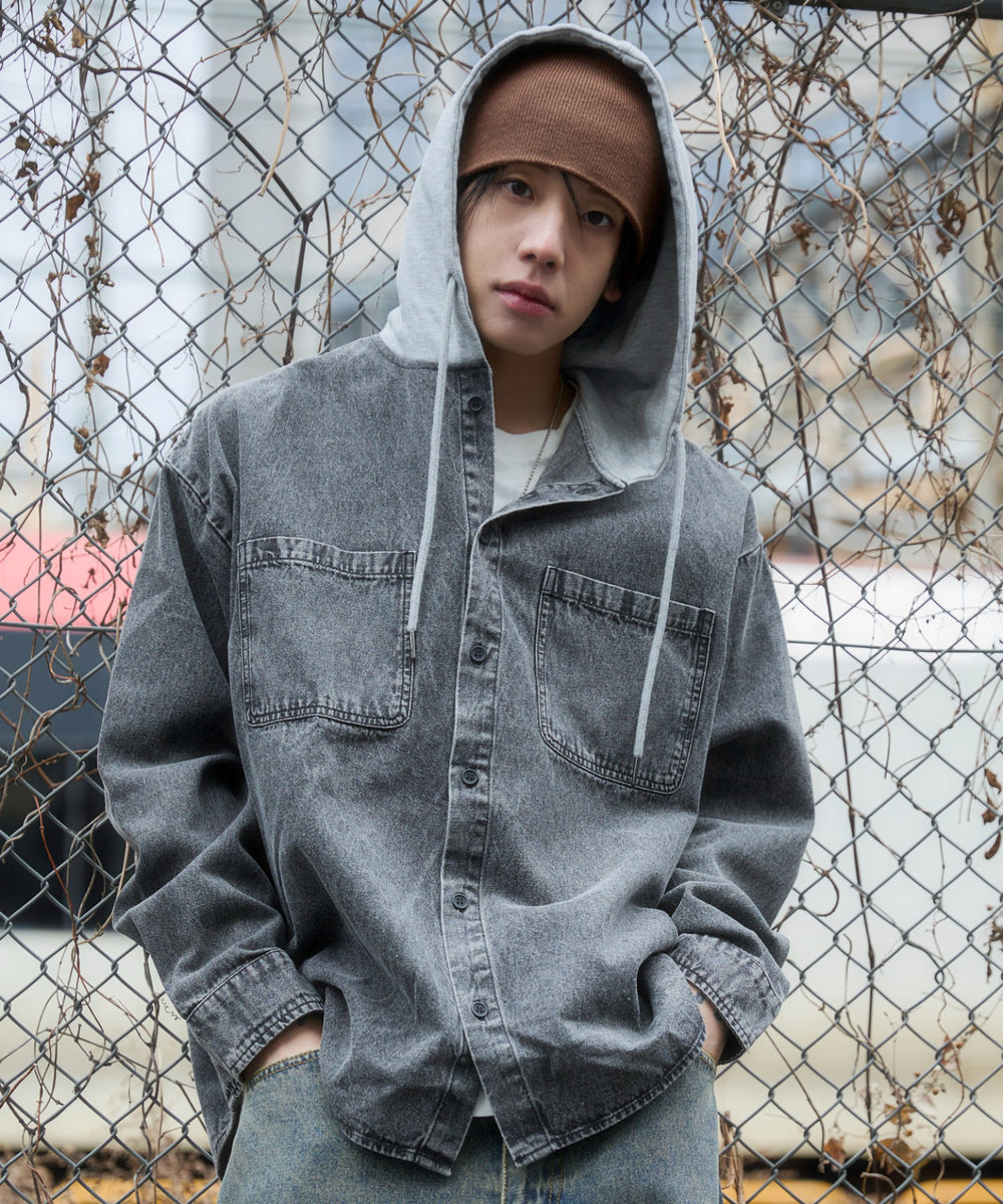 デニムブラックソノタ モデル：175cm L着用