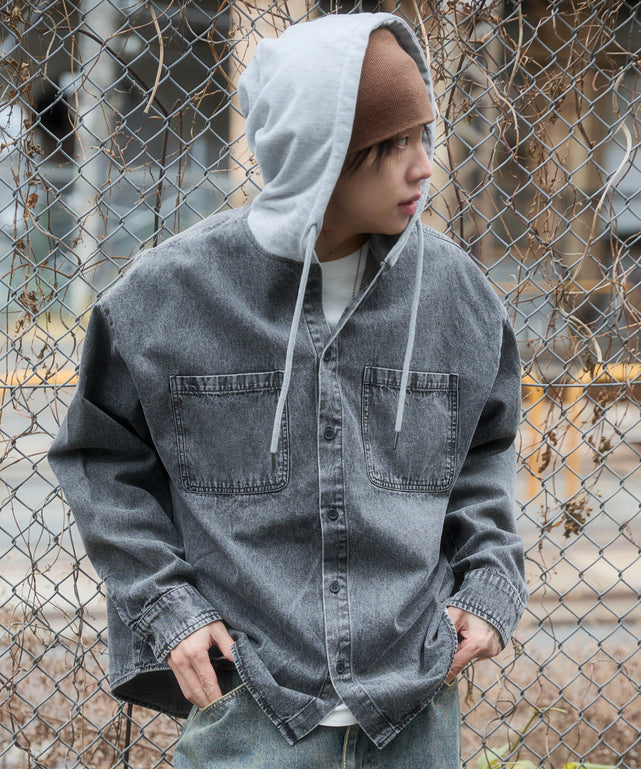 デニムブラックソノタ モデル：175cm L着用