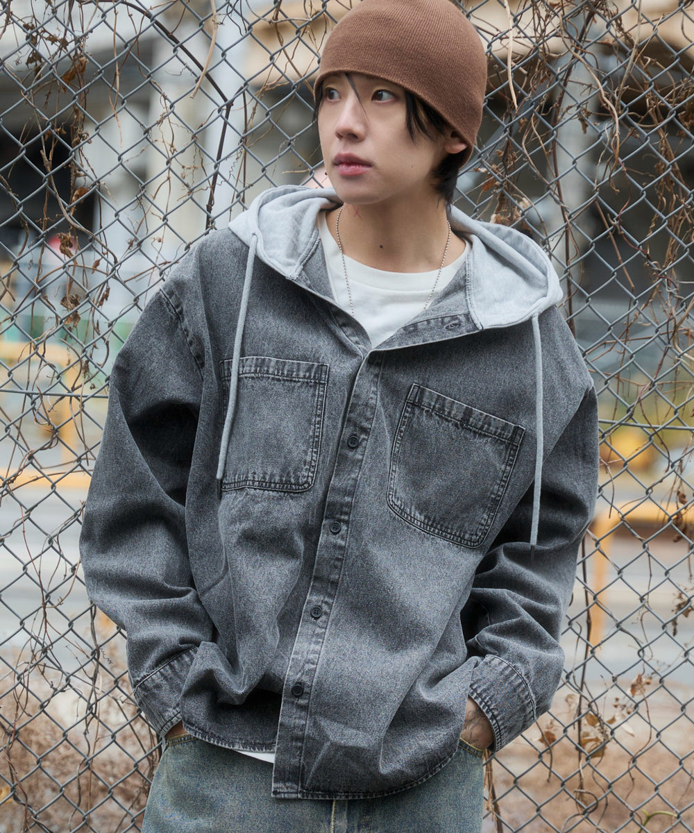 デニムブラックソノタ モデル：175cm L着用