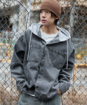 デニムブラックソノタ モデル：175cm L着用