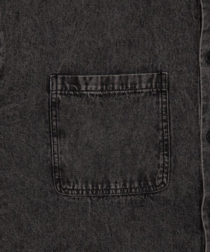 デニムフードシャツ（LS）