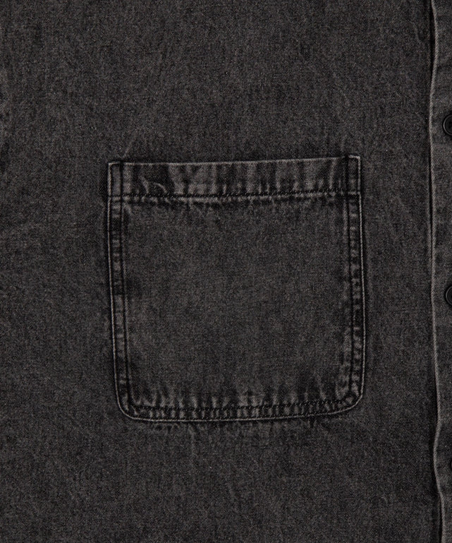 デニムフードシャツ（LS）