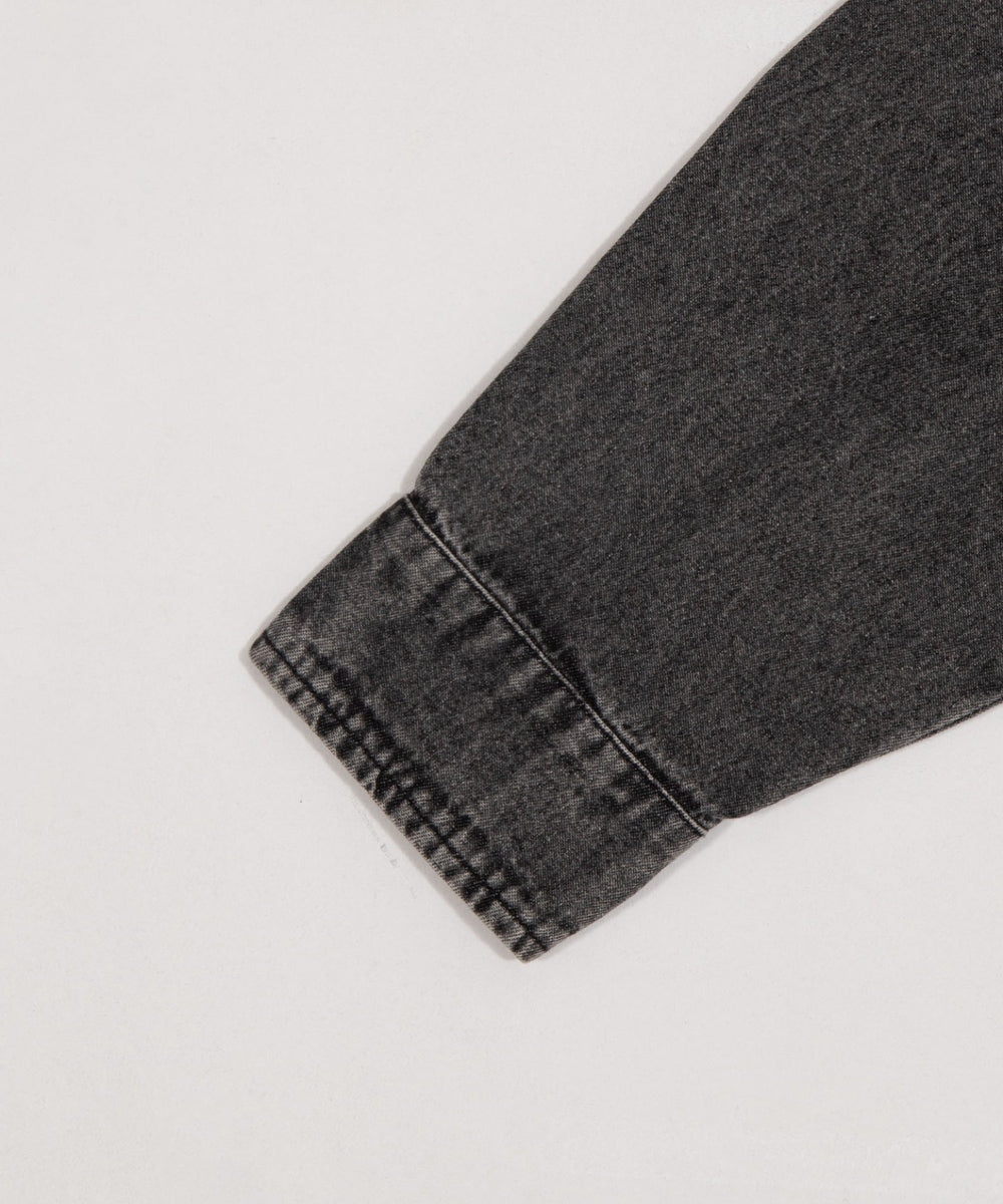 デニムフードシャツ（LS）