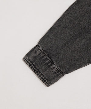 デニムフードシャツ（LS）