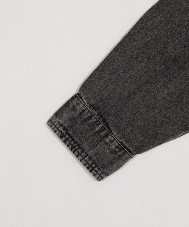 デニムフードシャツ（LS）