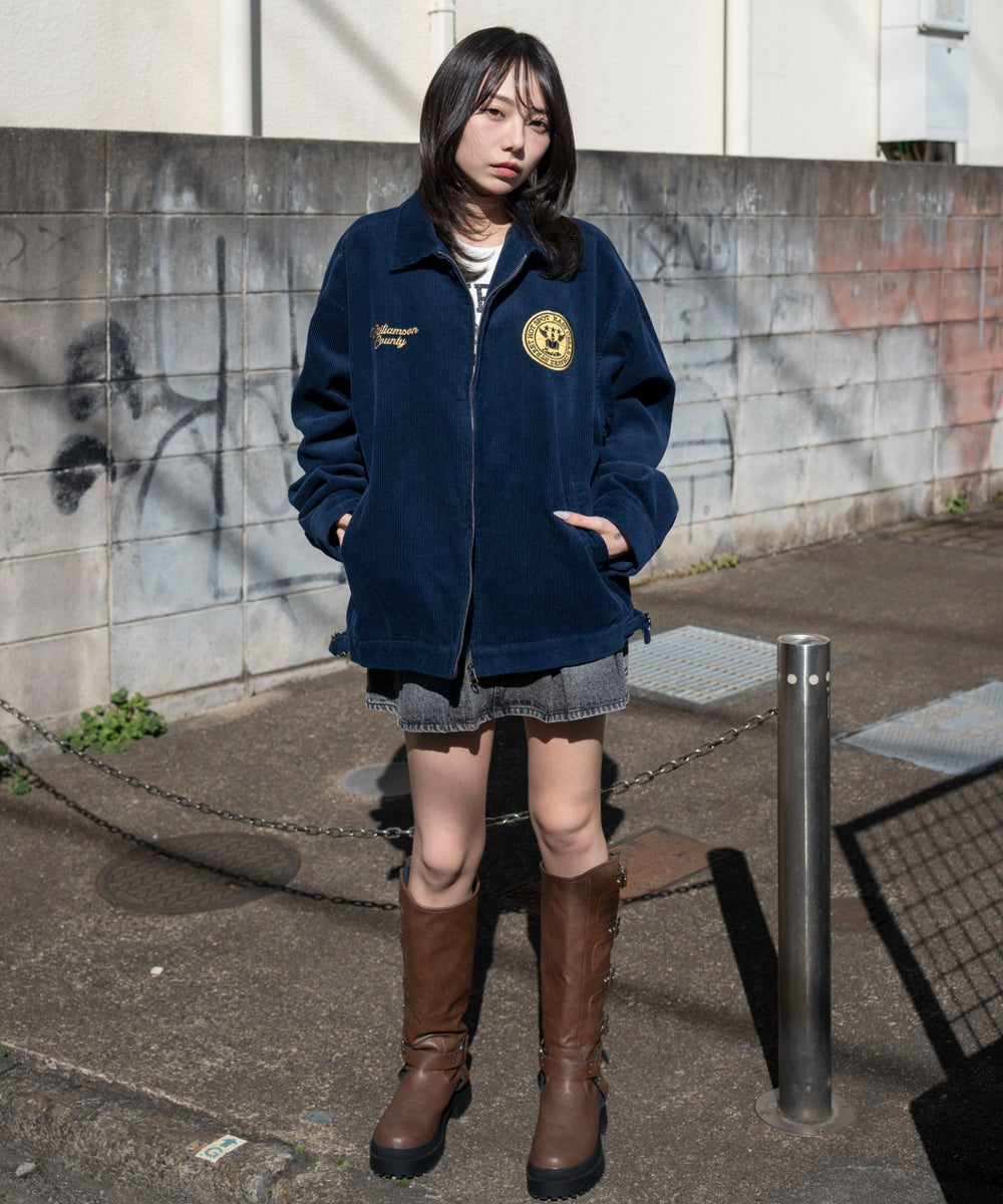 ネイビー　モデル：159cm L着用