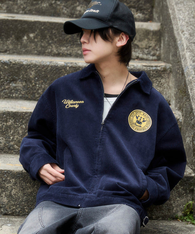 ネイビー モデル：175cm L着用