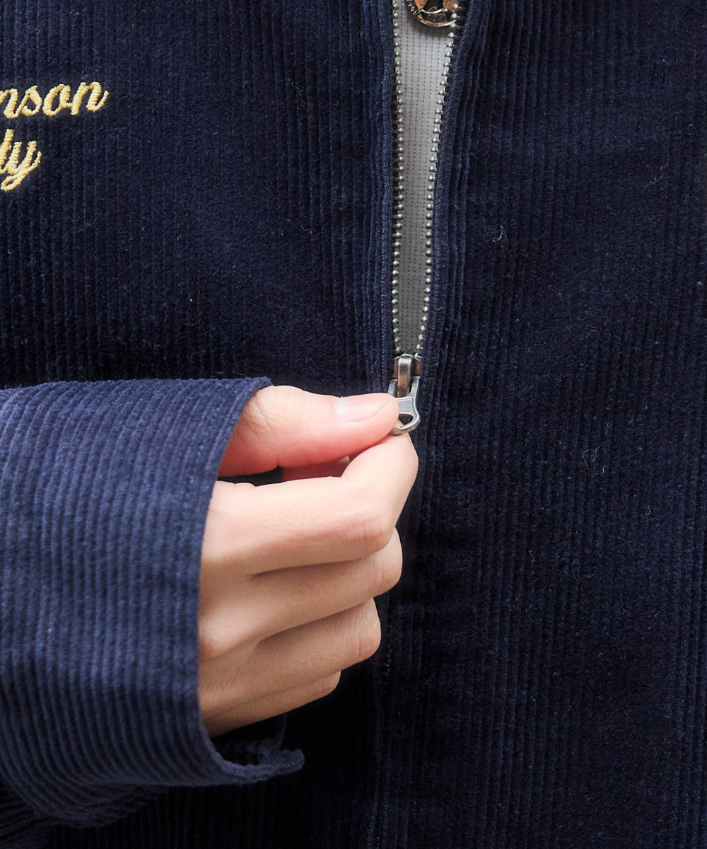 コーデュロイグラフィックジャケット