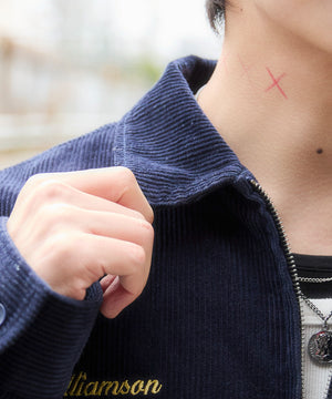 コーデュロイグラフィックジャケット