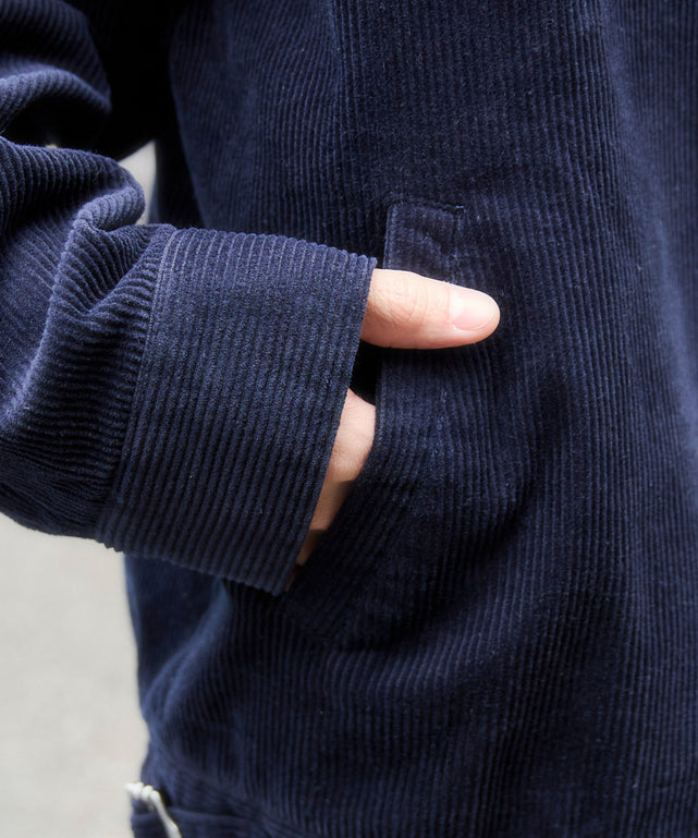 コーデュロイグラフィックジャケット