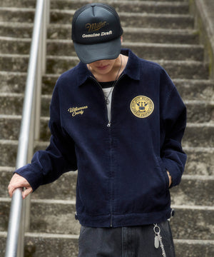 ネイビー モデル：175cm L着用