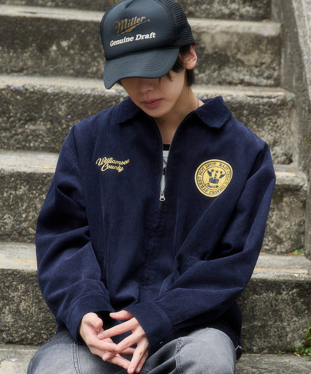 ネイビー モデル：175cm L着用