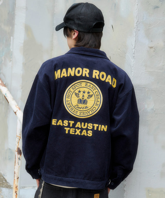 ネイビー モデル：175cm L着用