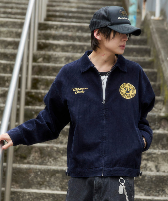 ネイビー モデル：175cm L着用