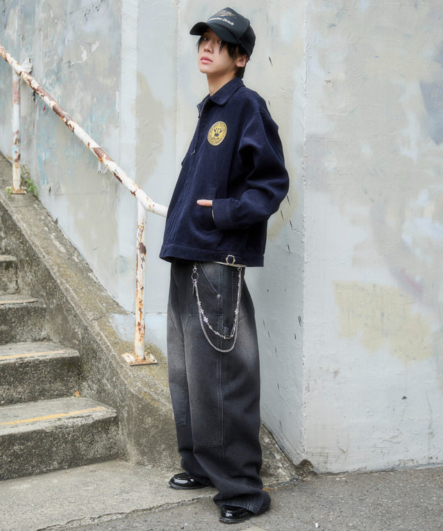 ネイビー モデル：175cm L着用