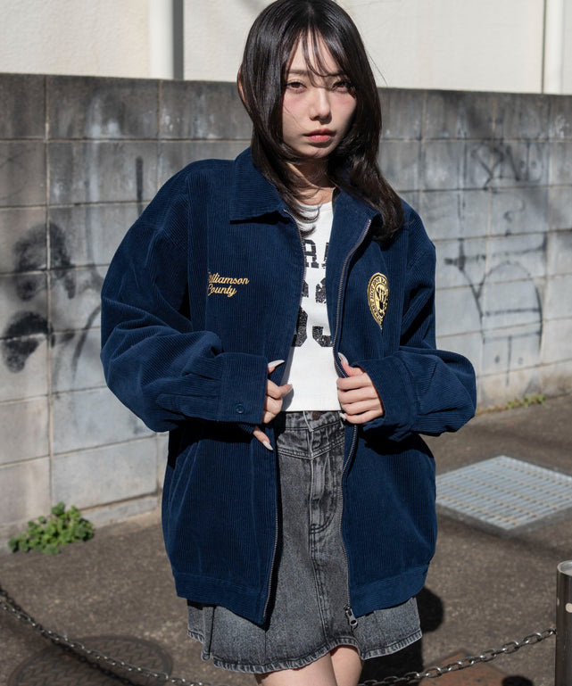 ネイビー　モデル：159cm L着用