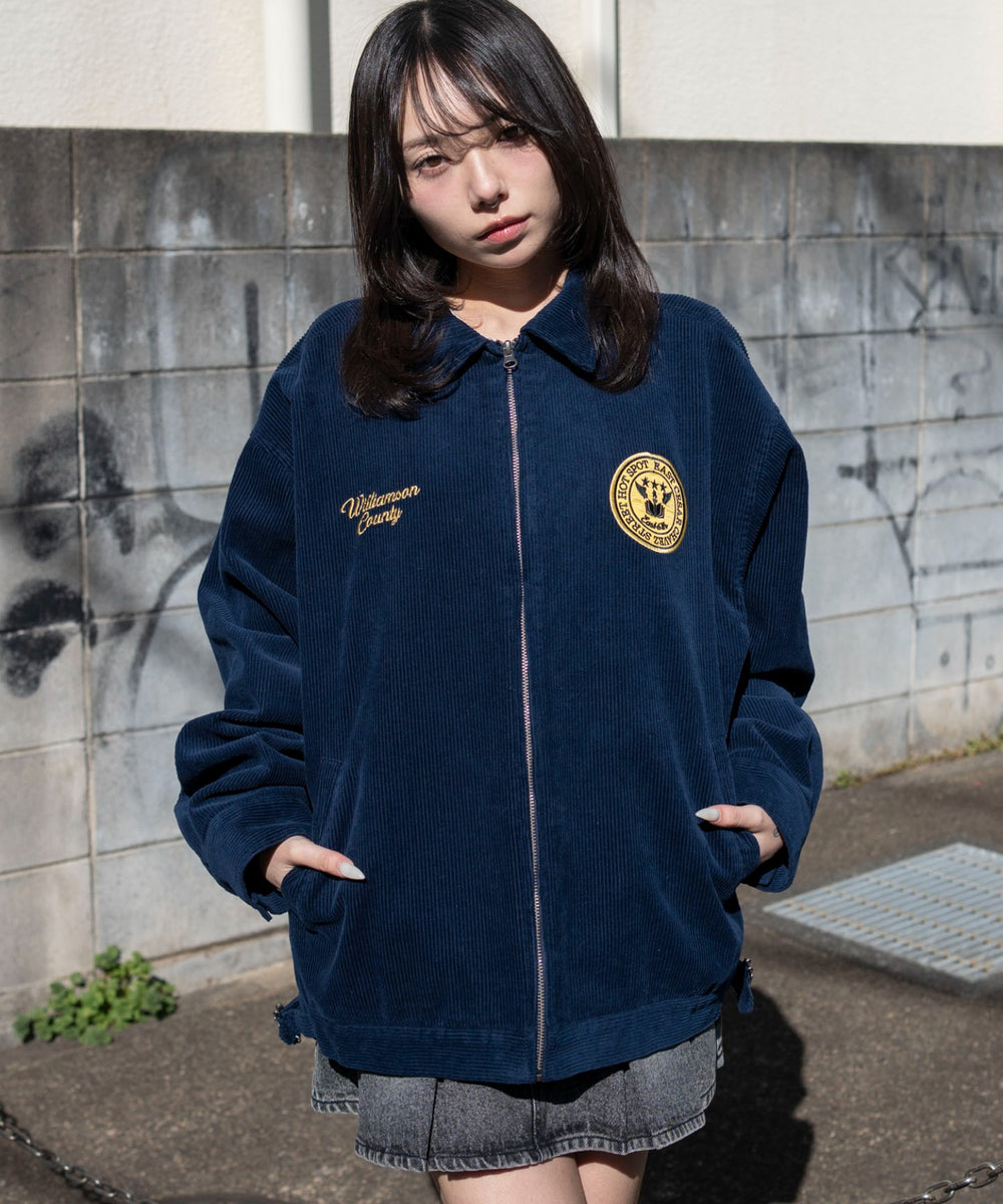 ネイビー　モデル：159cm L着用