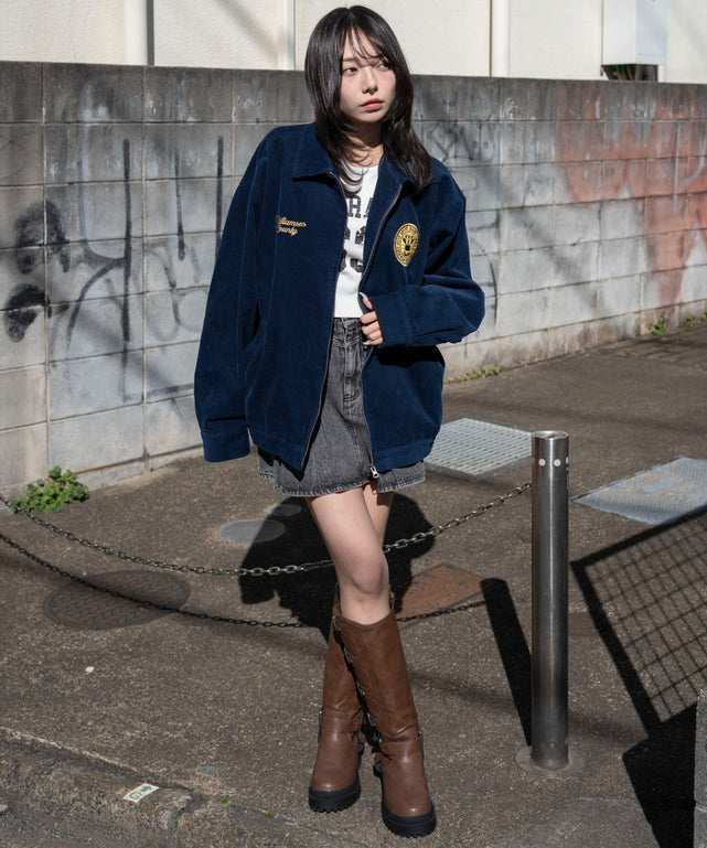 ネイビー　モデル：159cm L着用