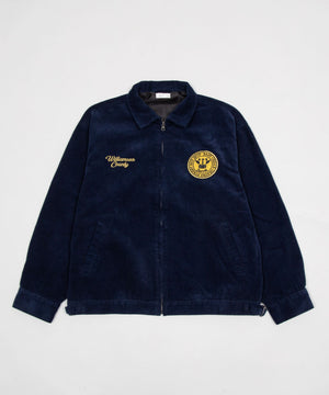 コーデュロイグラフィックジャケット