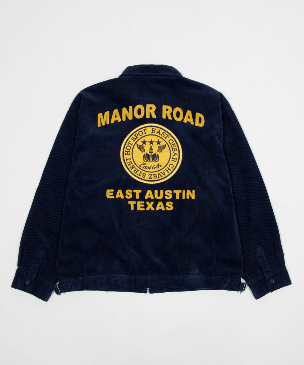 コーデュロイグラフィックジャケット