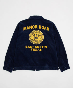 コーデュロイグラフィックジャケット