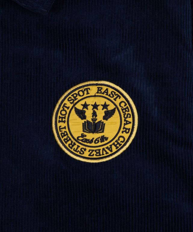 コーデュロイグラフィックジャケット