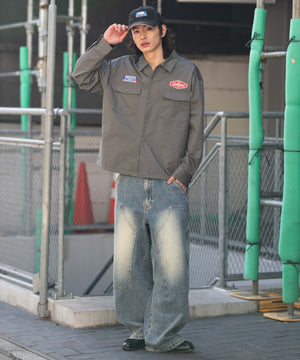 グレー モデル：182cm L着用