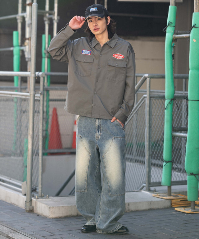 グレー モデル：182cm L着用