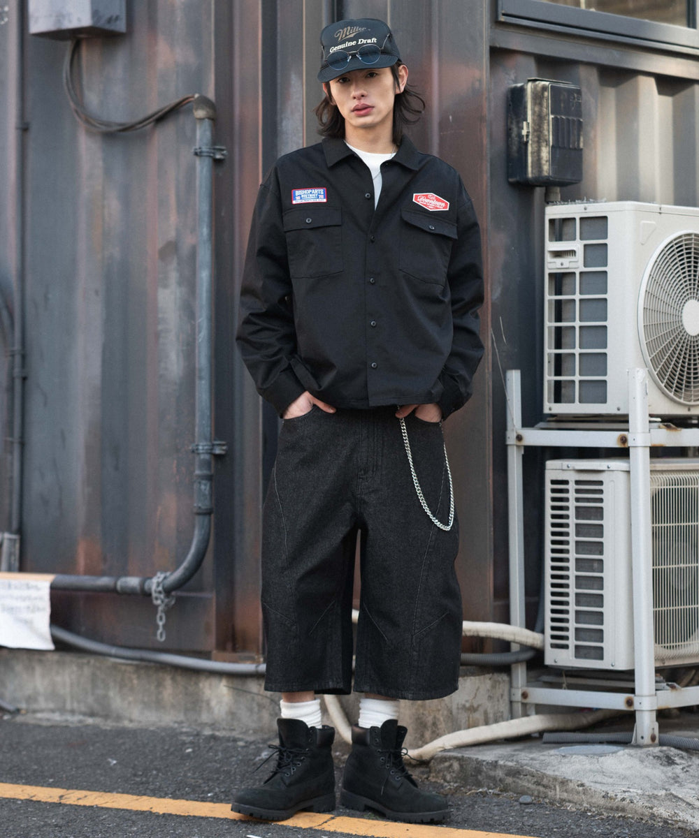 ブラック モデル：182cm L着用