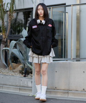 ブラック モデル：159cm L着用