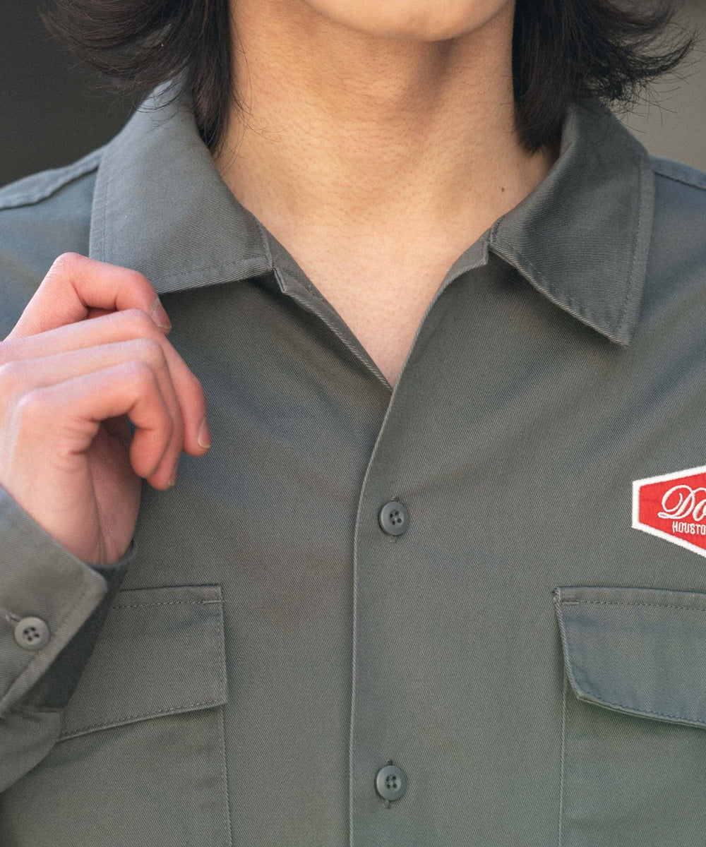 ワッペンワークシャツ（LS）