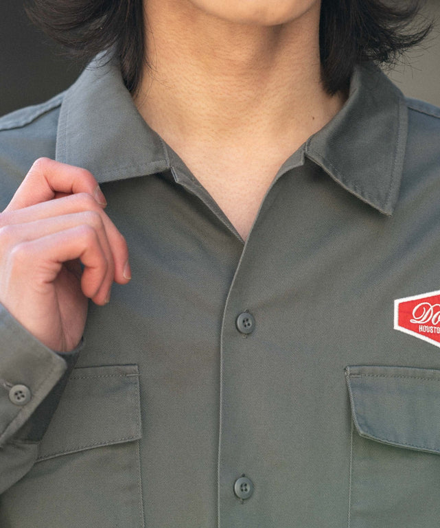 ワッペンワークシャツ（LS）