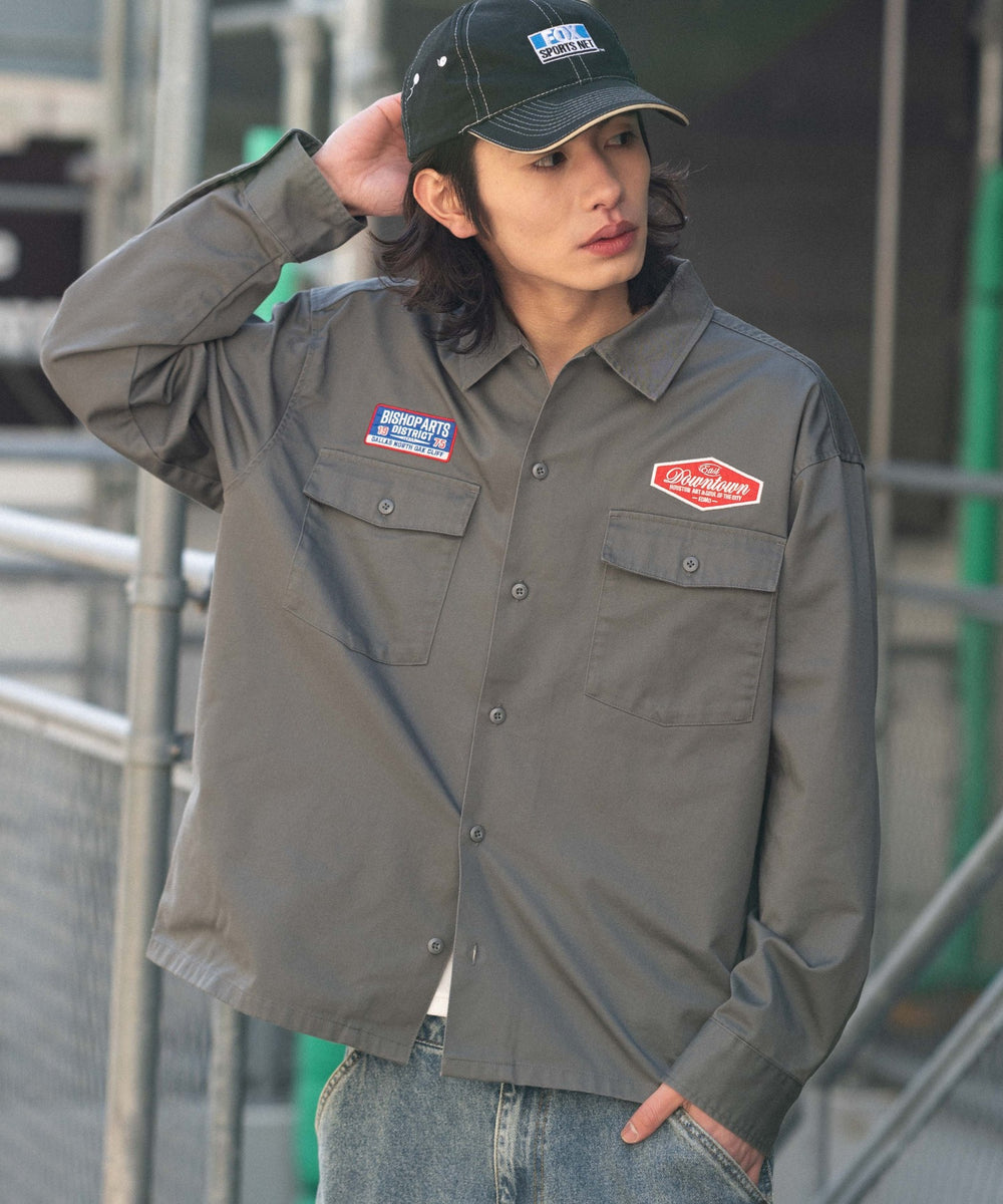 グレー モデル：182cm L着用