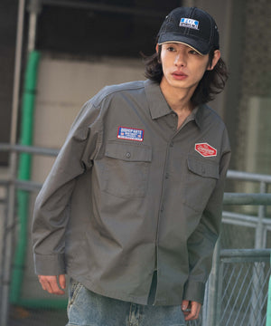 グレー モデル：182cm L着用