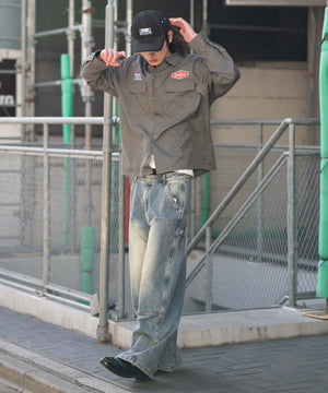 グレー モデル：182cm L着用