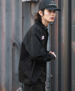 ブラック モデル：182cm L着用