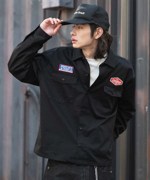 ブラック モデル：182cm L着用